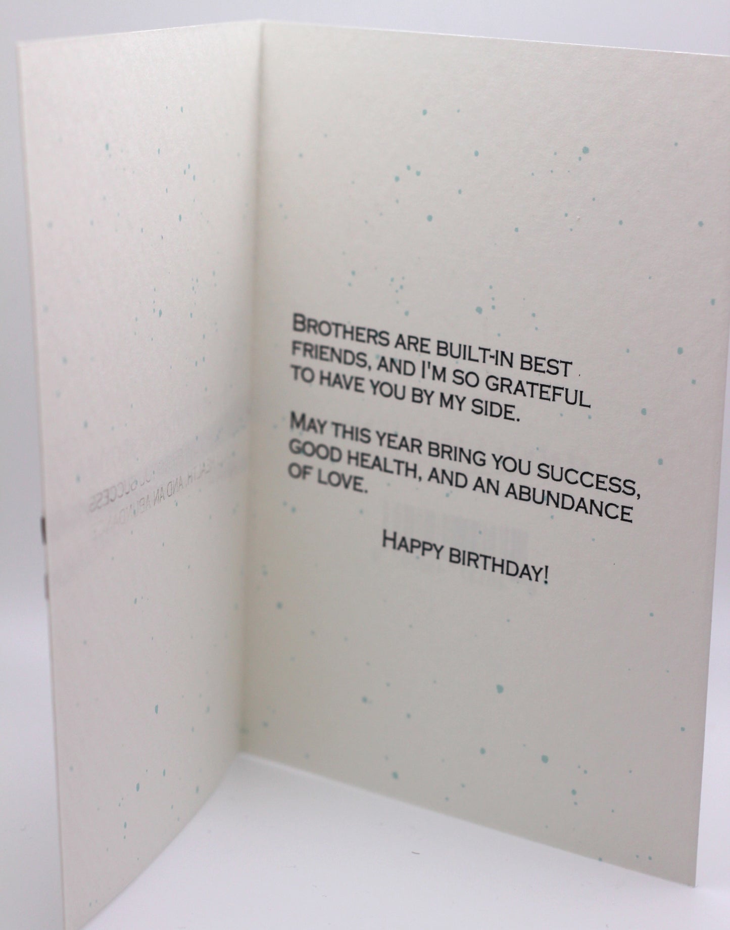 Brother birthday cards