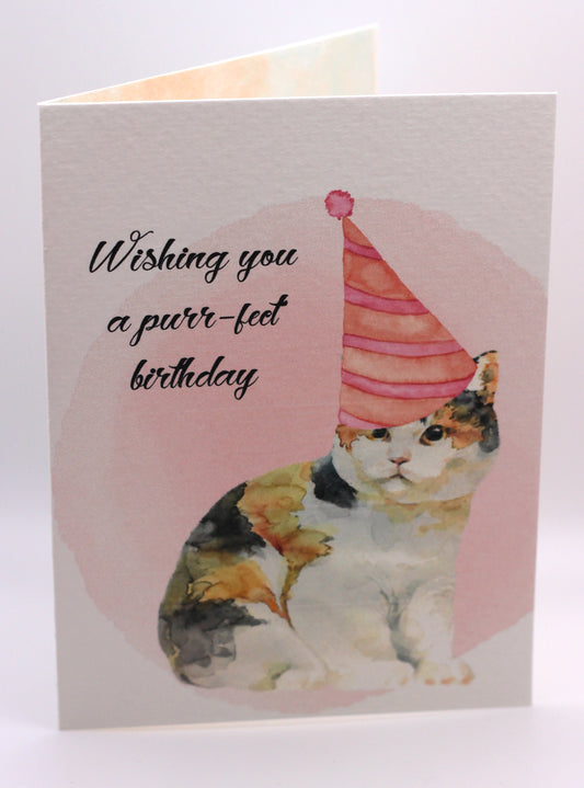 Wishing you a purr-fect birthday