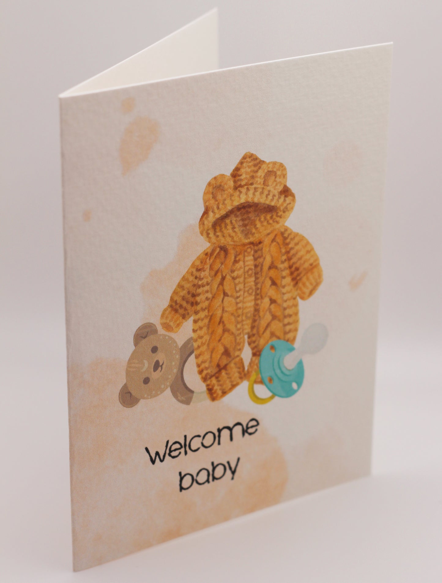 Welcome with baby items