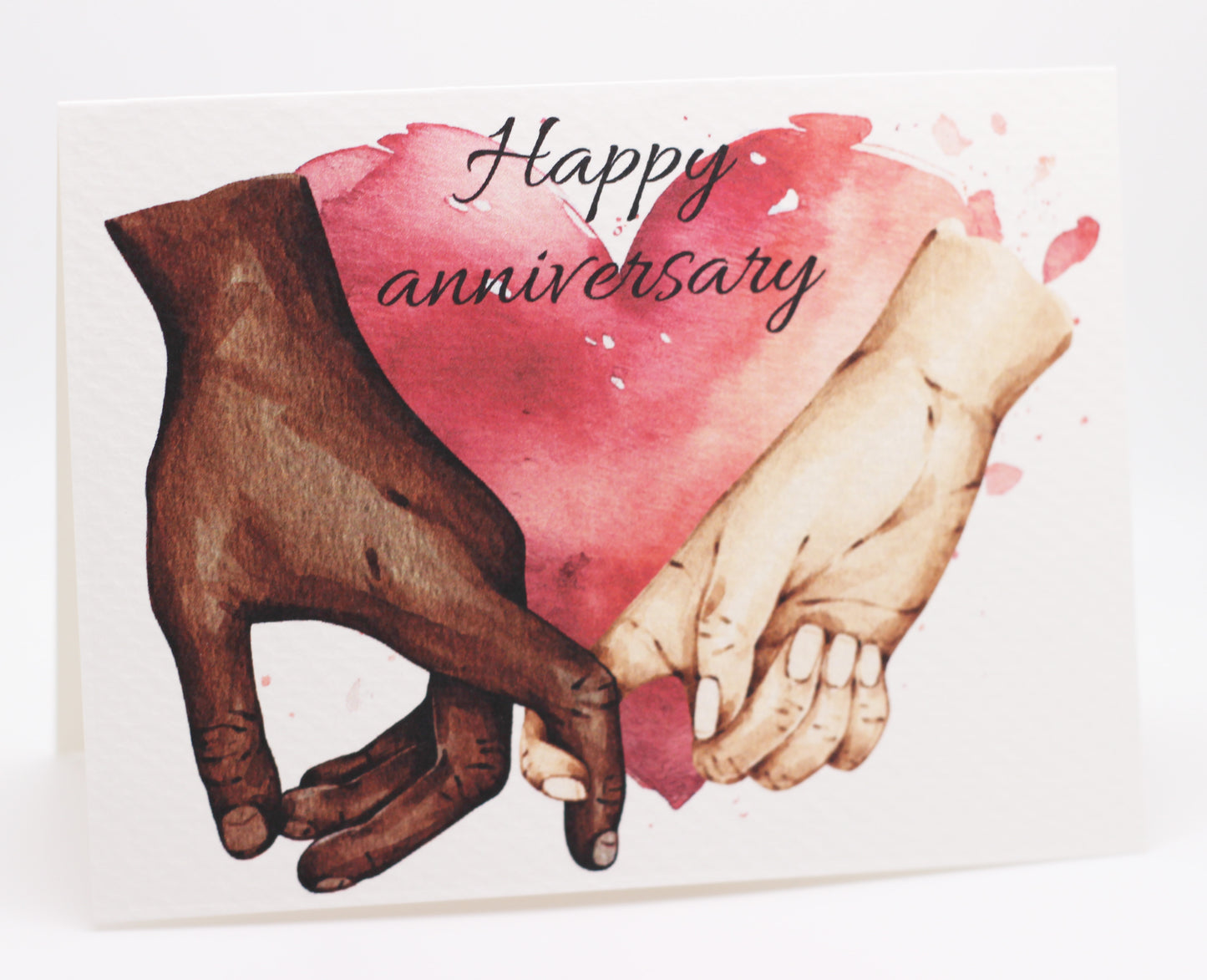 Happy anniversary - bi-ethnic