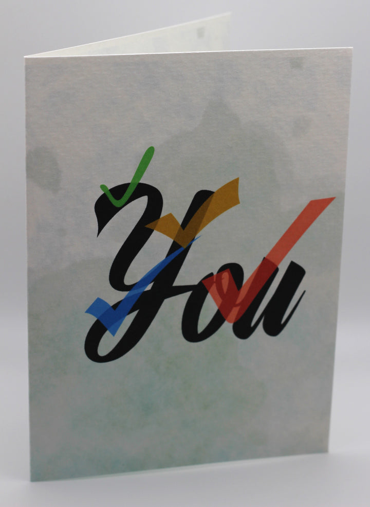 Checking on you encouragement card designed by Kerensa