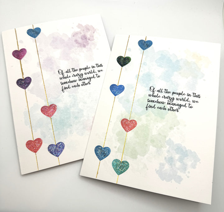 Relationship greeting card designed by Kerensa