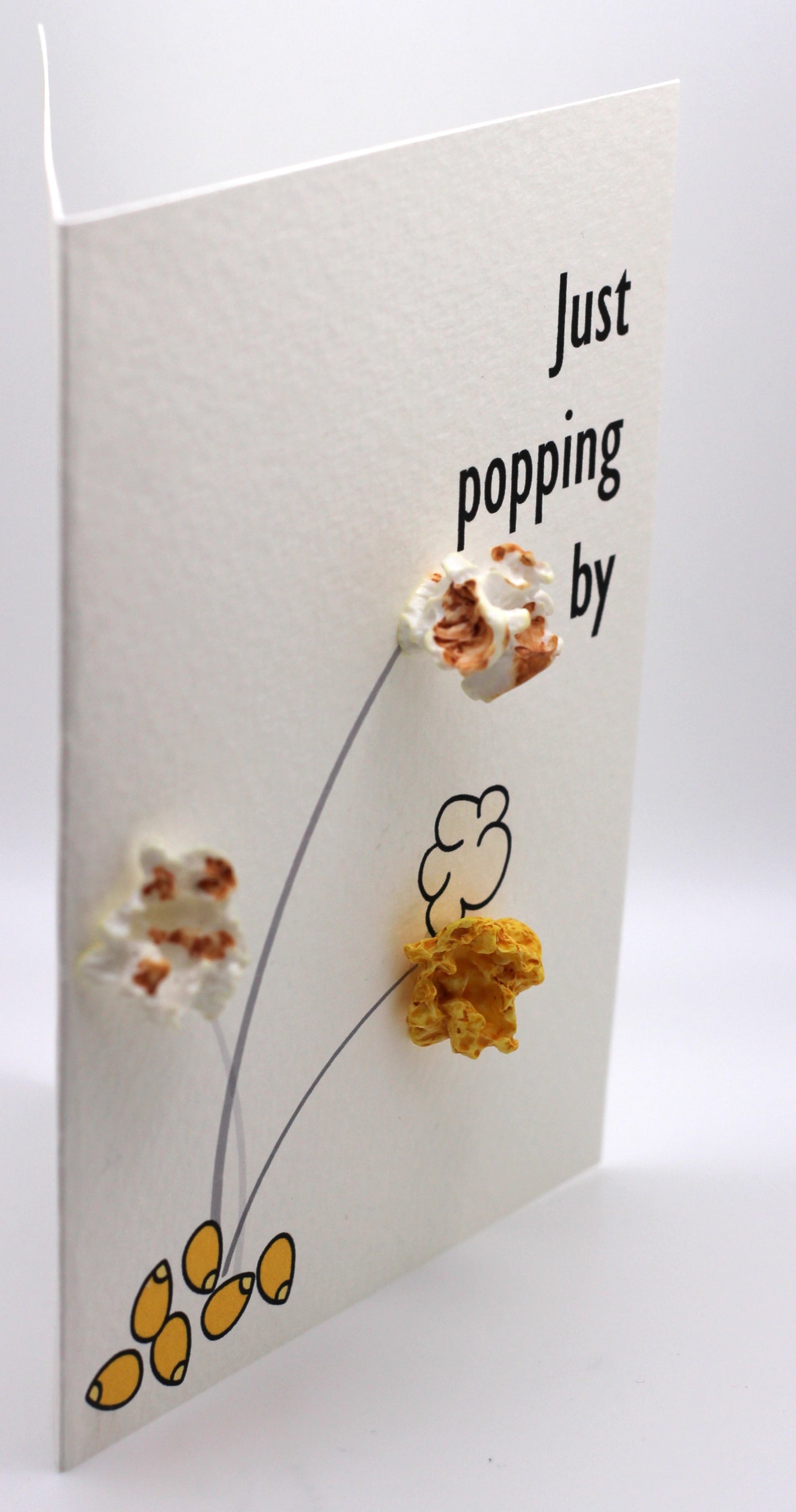 Popcorn-themed cards