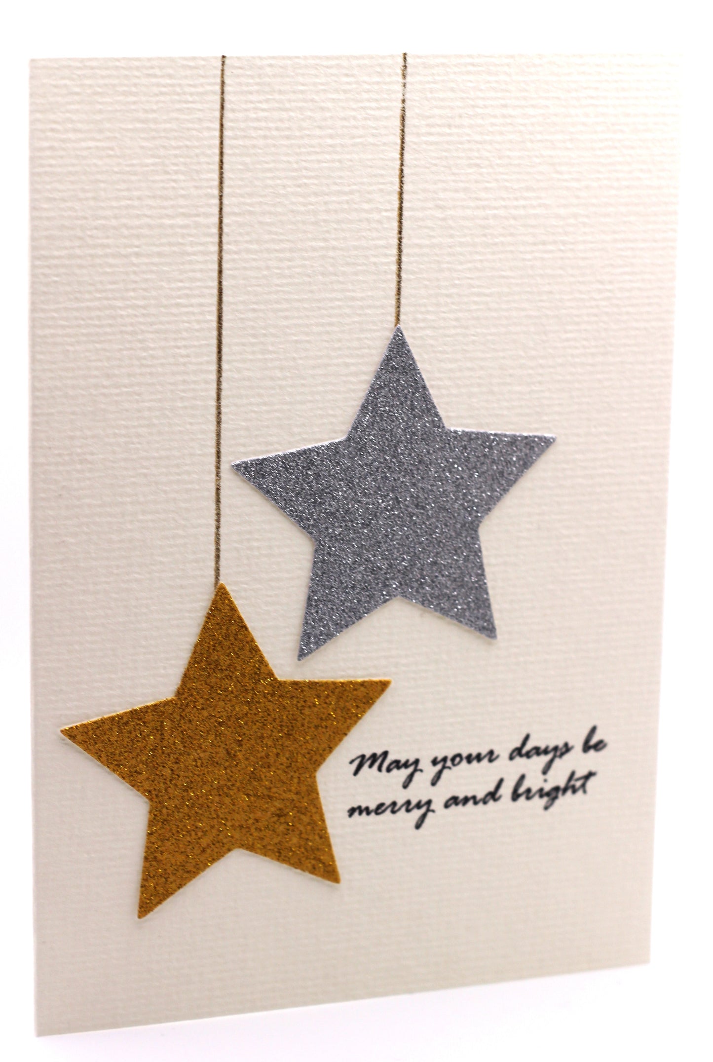 Hanging ornaments - merry and bright