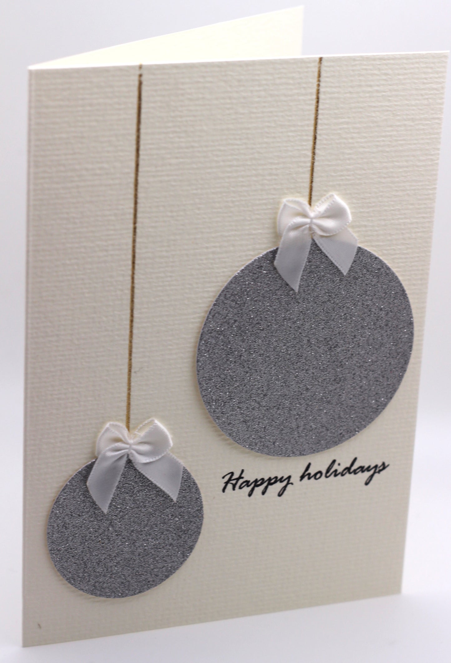 Hanging ornaments - merry and bright